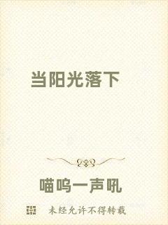當(dāng)陽(yáng)光落下